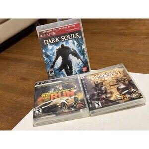 PS3 Games Lot Of 3 , The Lord Of The Rings Conquest , Dark Souls, Need For Speed